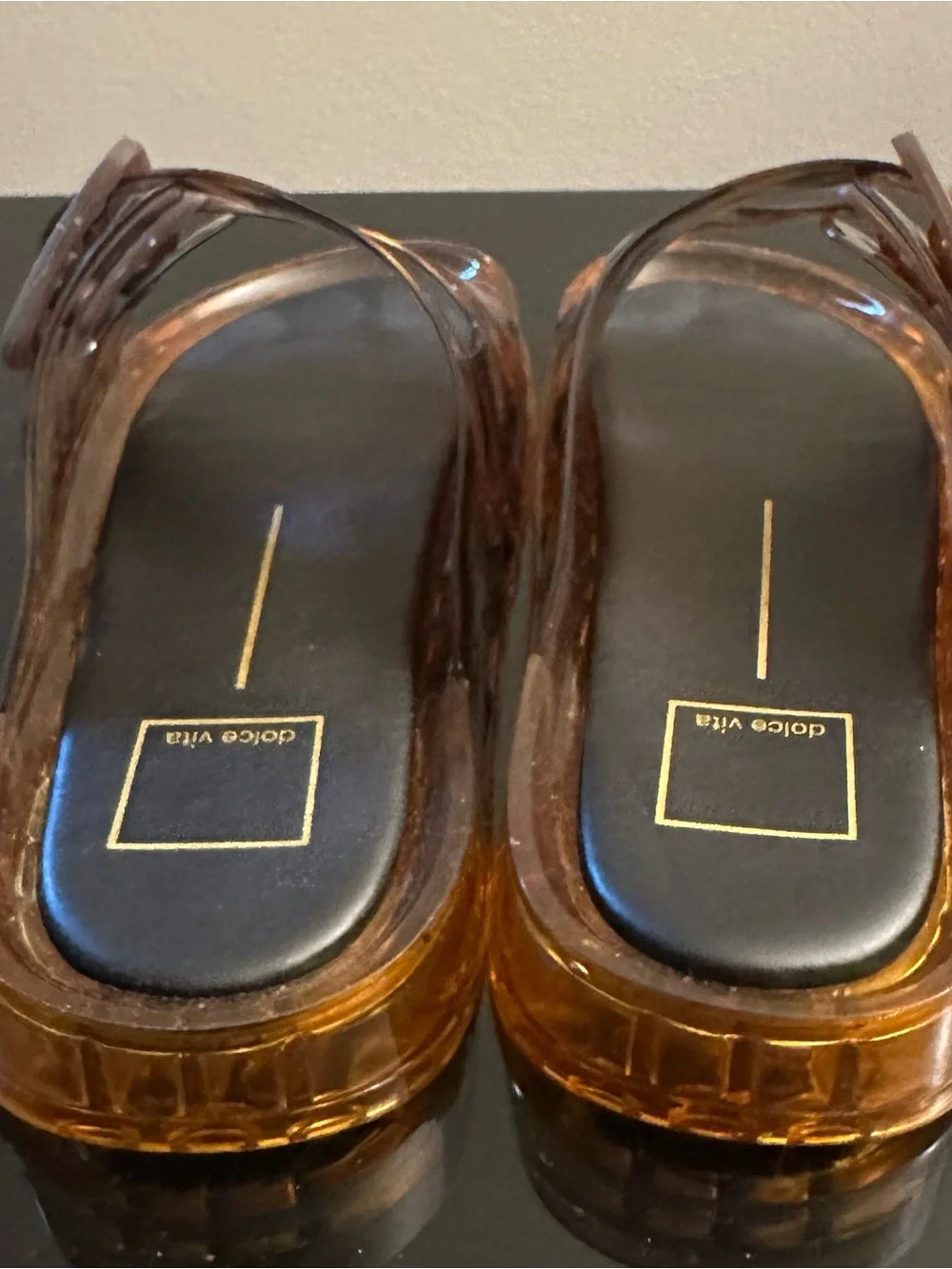 Dolce Vita Tortoiseshell Buckle Sandal